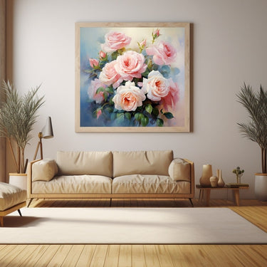 Vintage Rose Painting